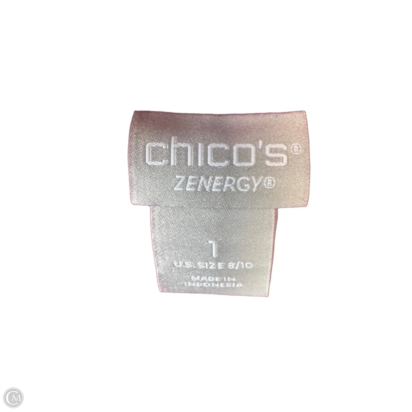 Top Short Sleeve Basic By Chicos In Pink, Size: M