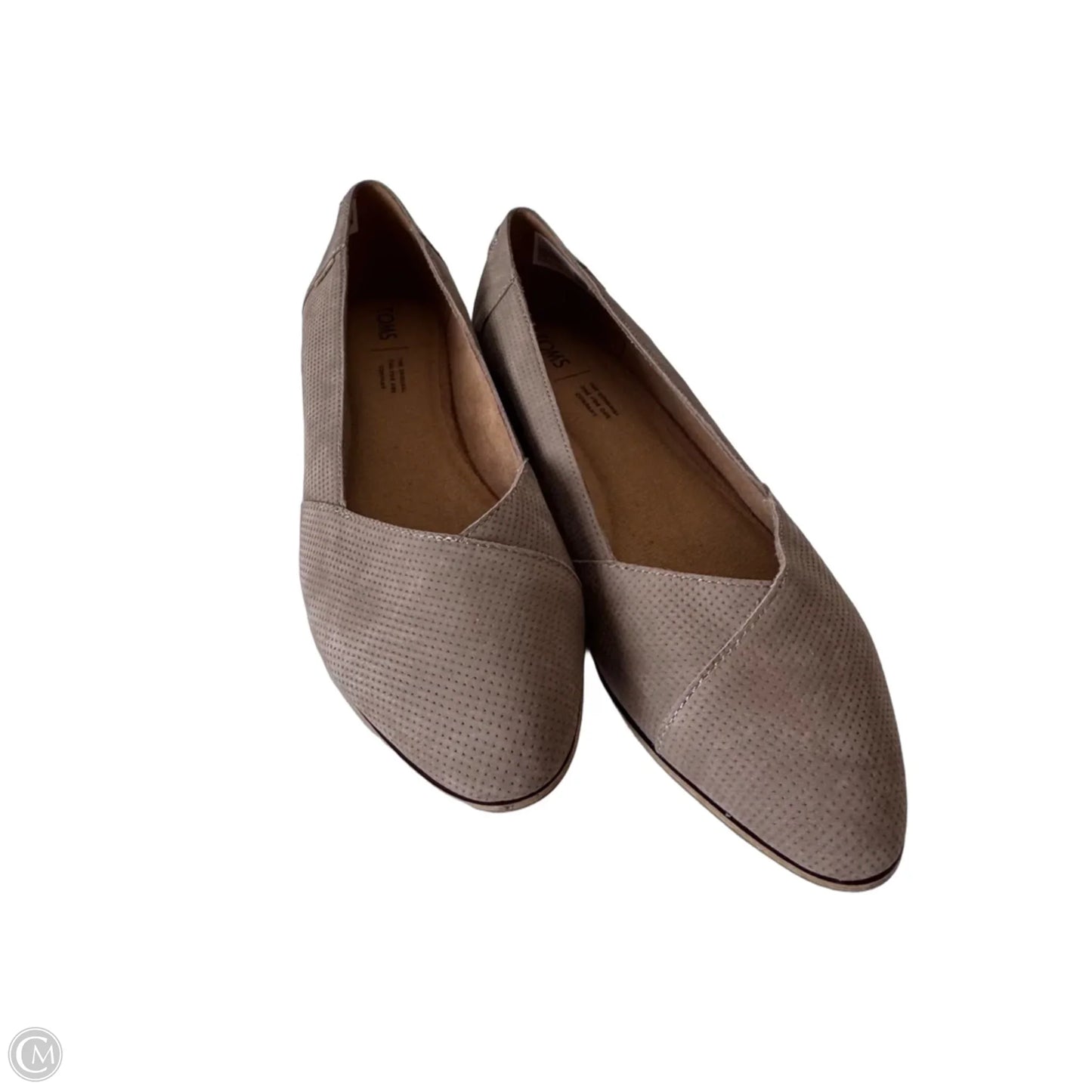 Shoes Flats By Toms In Brown, Size: 8.5