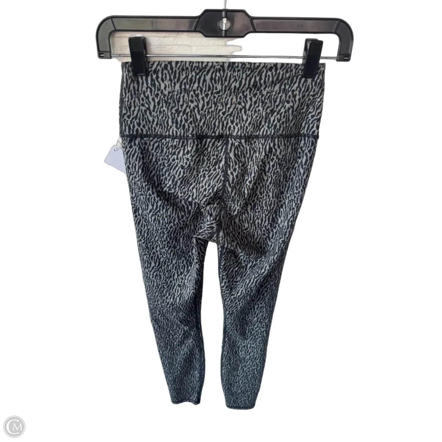 Athletic Leggings By Varley In Black & Grey, Size: 0
