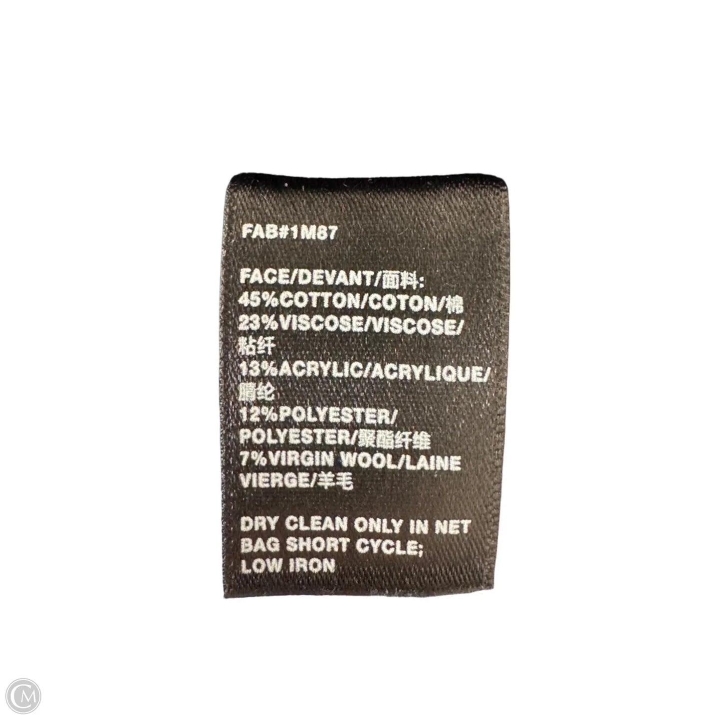 Blazer Designer By Lafayette 148 In Navy, Size: Xl