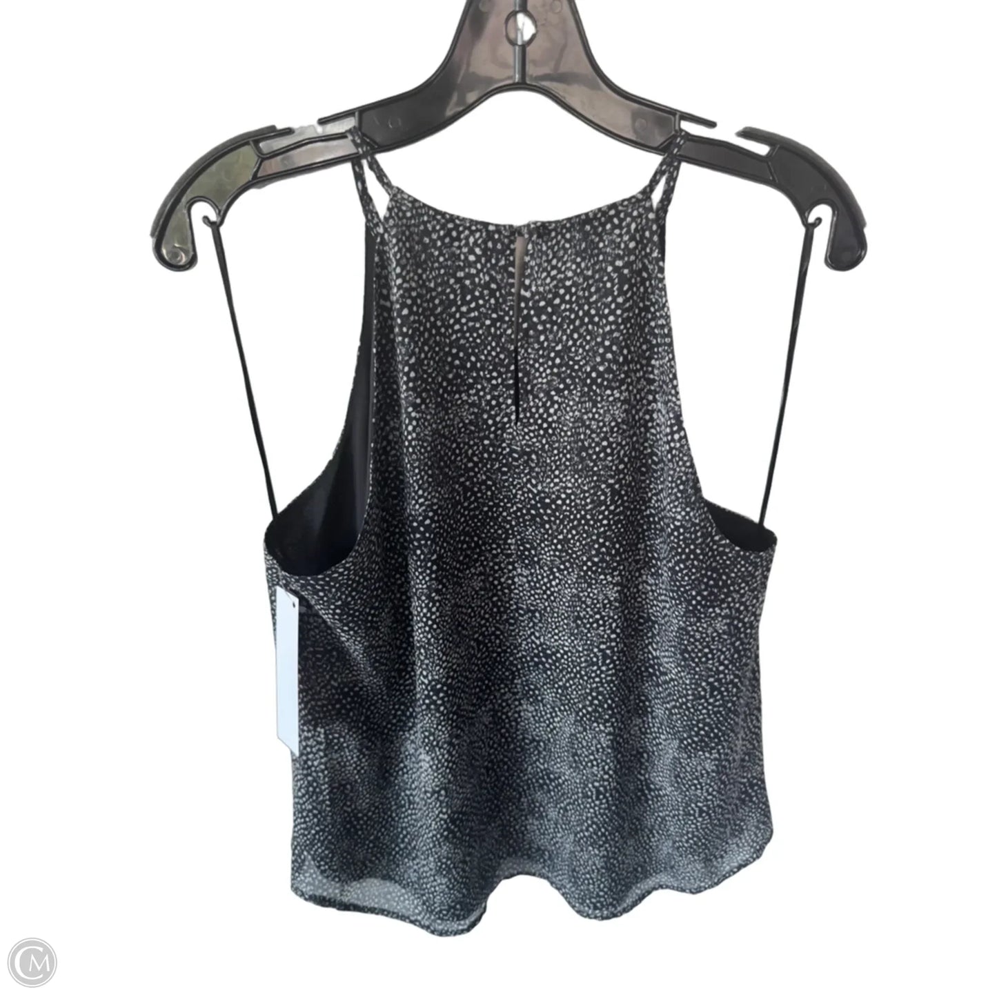 Top Sleeveless By Joie In Black & Grey, Size: M