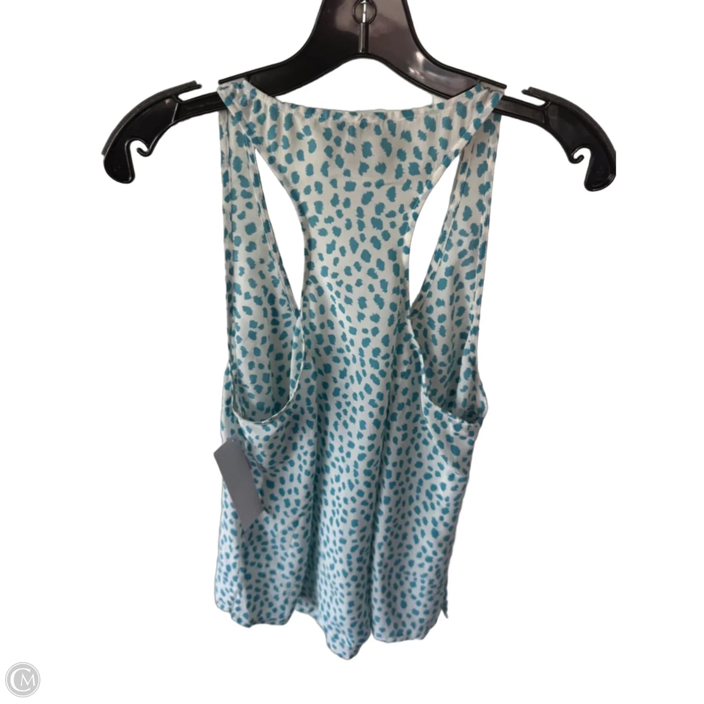 Top Sleeveless By Joie In Blue & White, Size: M