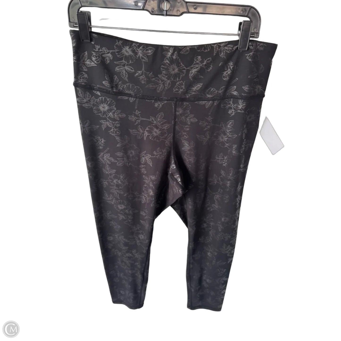 Athletic Leggings By Inc In Black, Size: 16