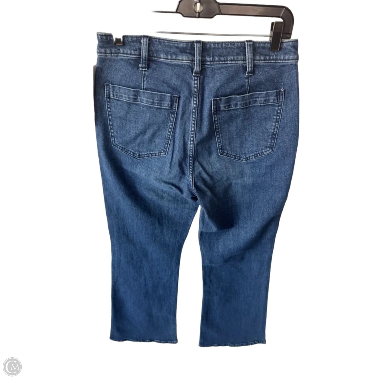Jeans Flared By Gap In Blue Denim, Size: 8
