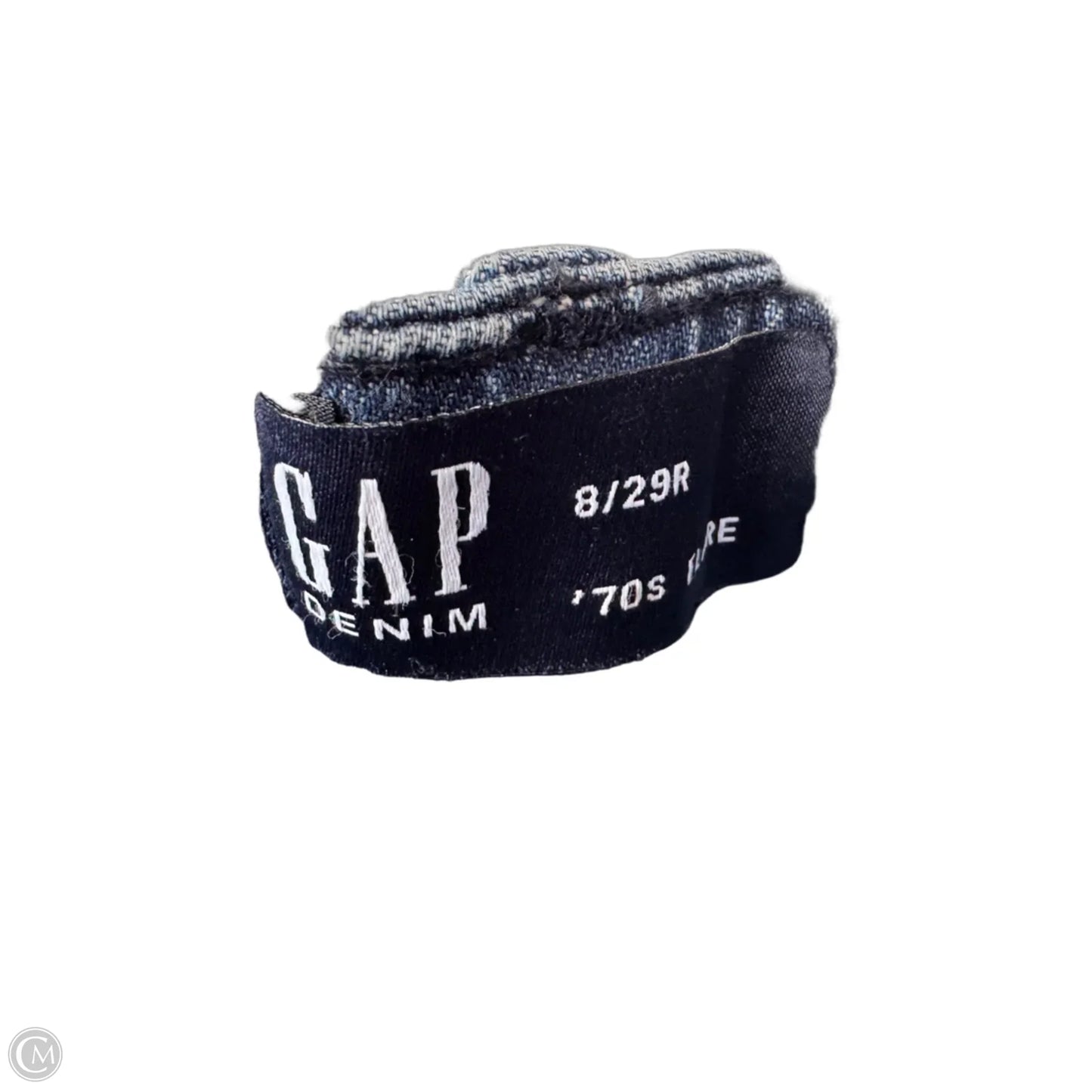 Jeans Flared By Gap In Blue Denim, Size: 8