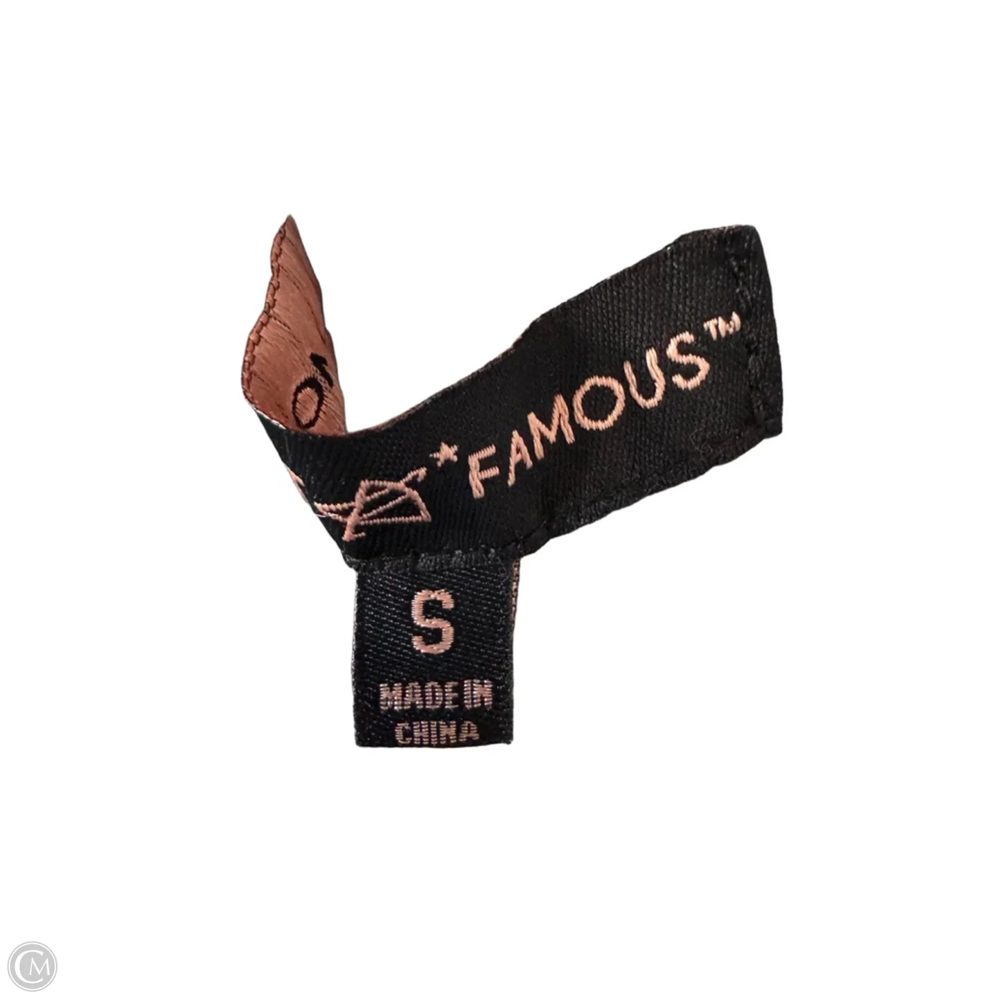 Top Sleeveless By Almost Famous In Black & White, Size: S