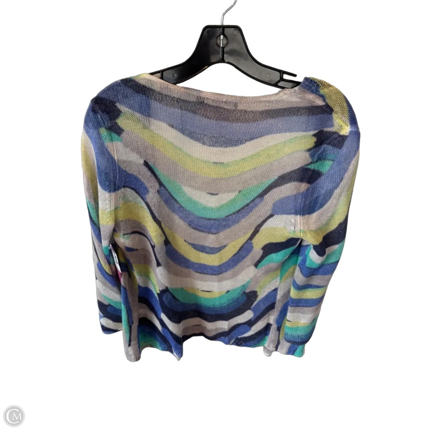 Cardigan By Nic + Zoe In Blue & Grey, Size: Xs