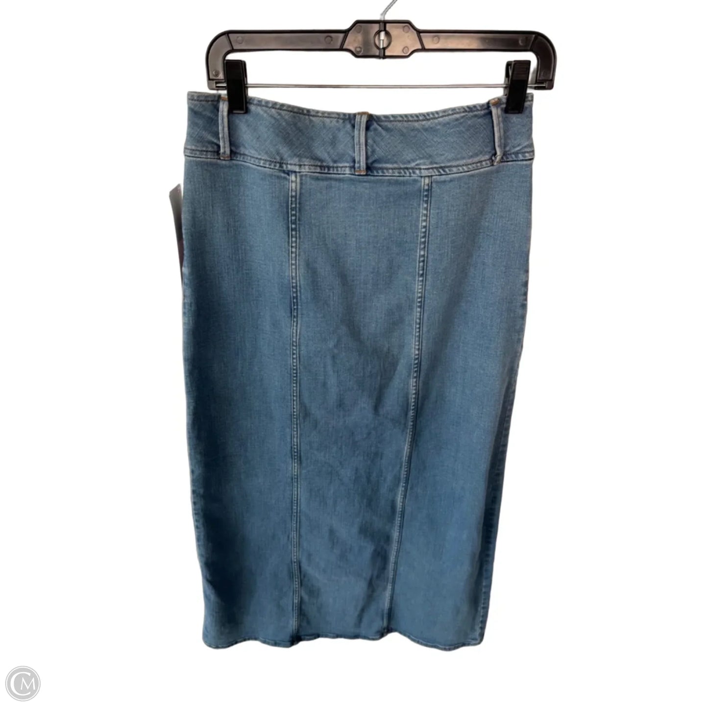 Skirt Maxi By Clothes Mentor In Blue Denim, Size: 2
