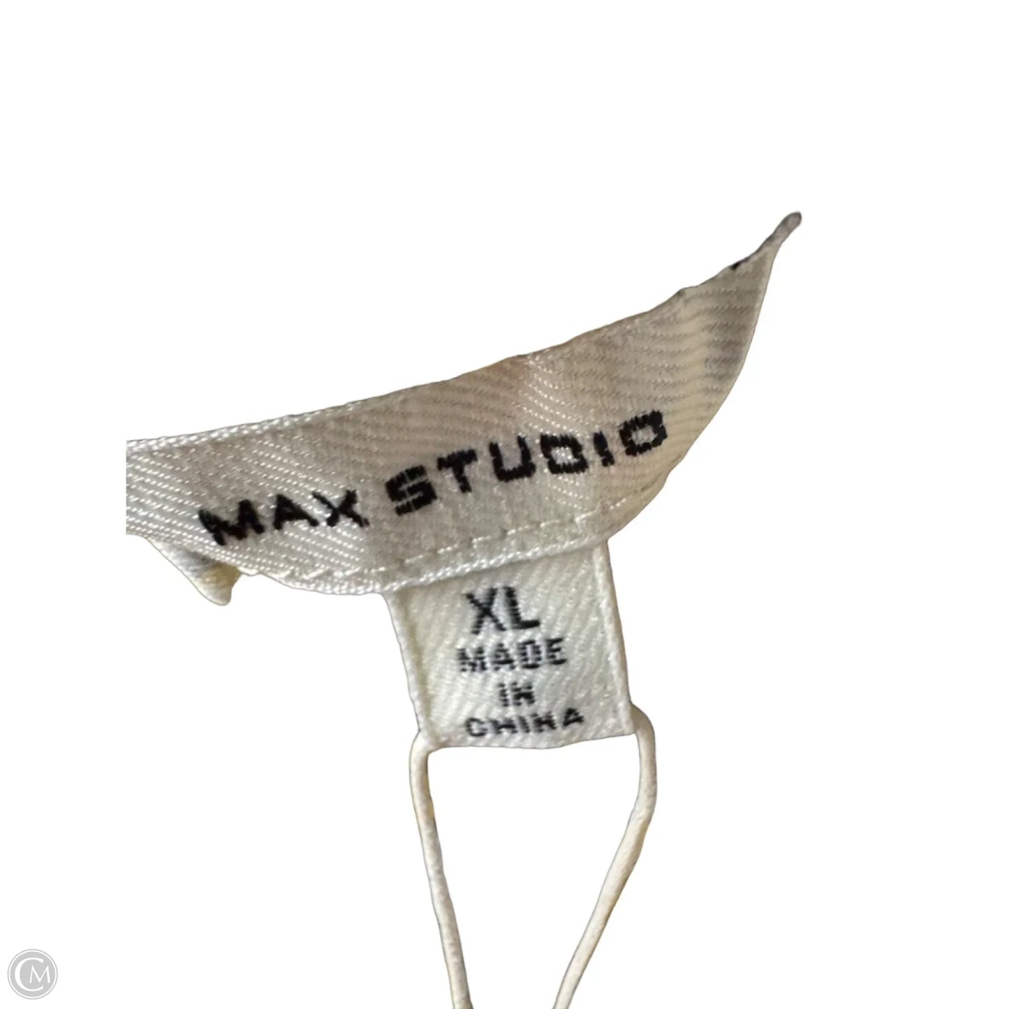 Dress Casual Short By Max Studio In Yellow, Size: Xl