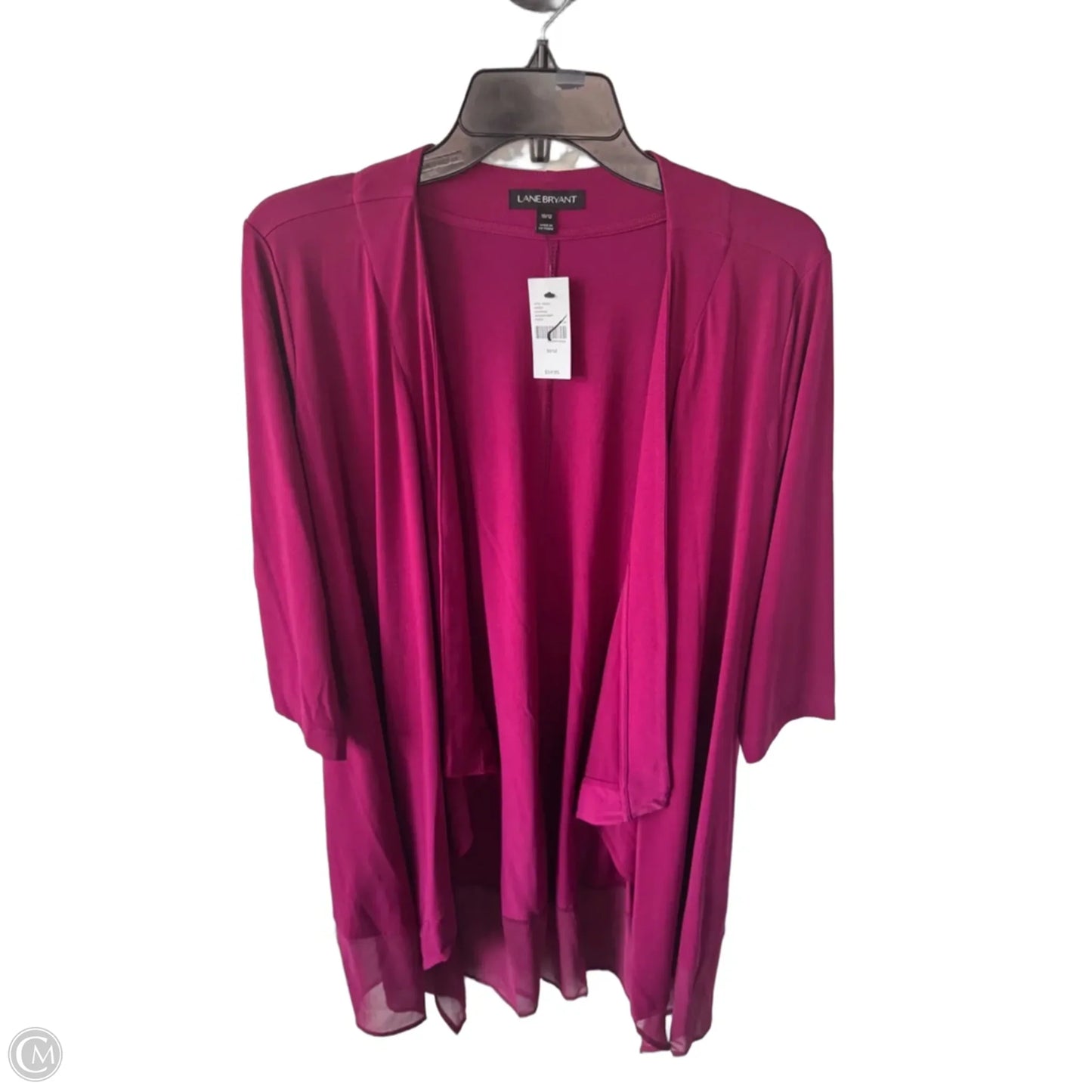 Cardigan By Lane Bryant In Purple, Size: L