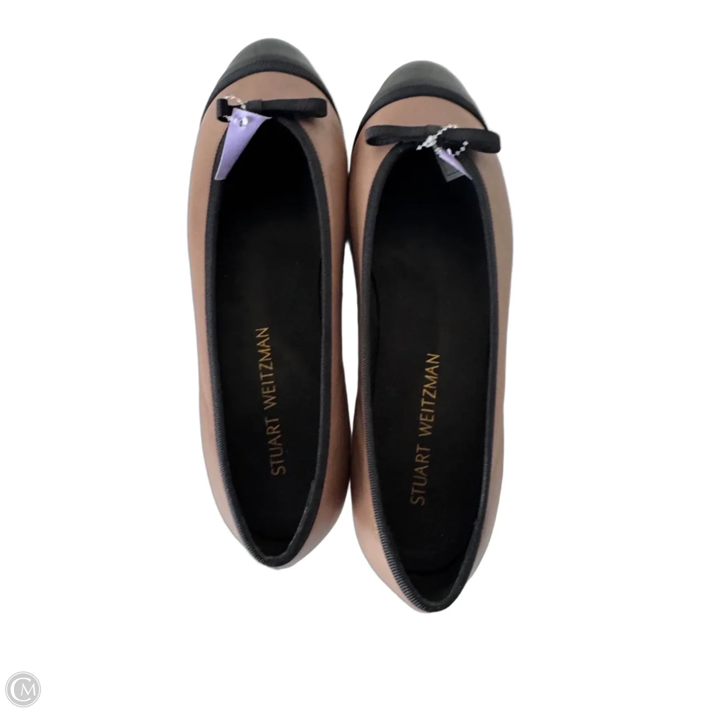 Shoes Designer By Stuart Weitzman In Black & Brown, Size: 8.5