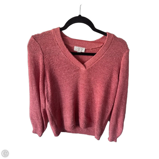 Sweater By Loft In Pink, Size: Sp