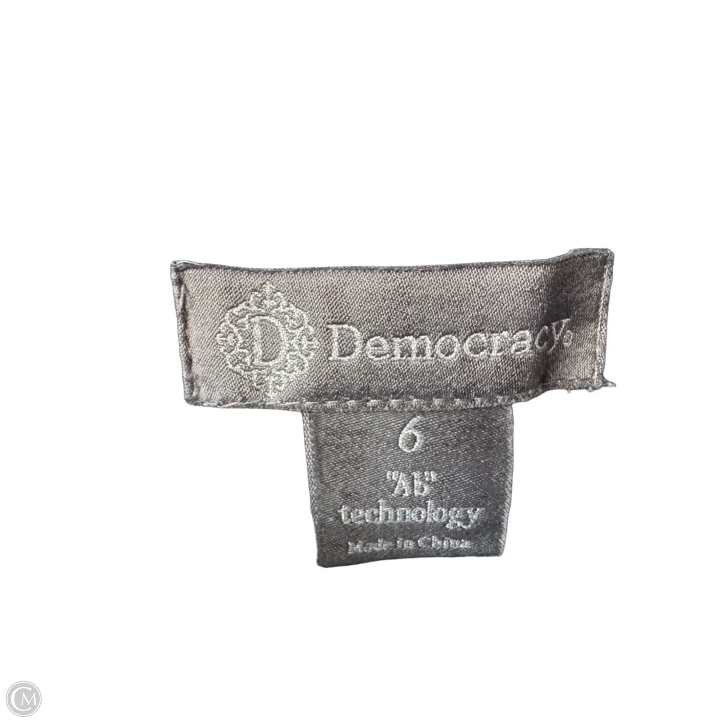 Jeans Straight By Democracy In Blue Denim, Size: 6