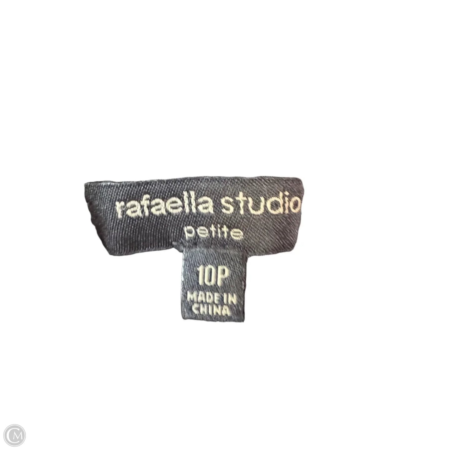 Blazer By Rafaella In Black & White, Size: Mp