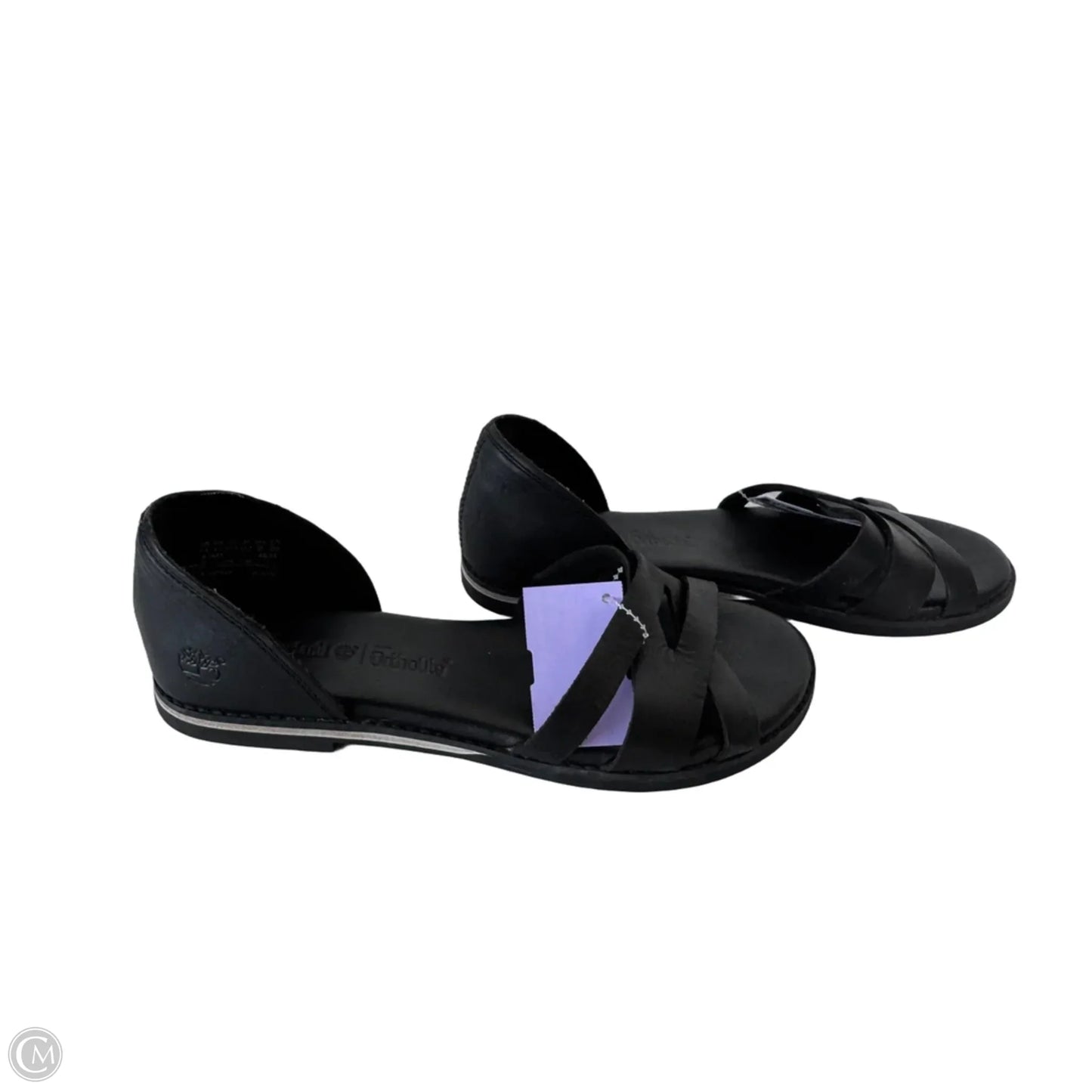 Sandals Flats By Timberland In Black, Size: 6.5