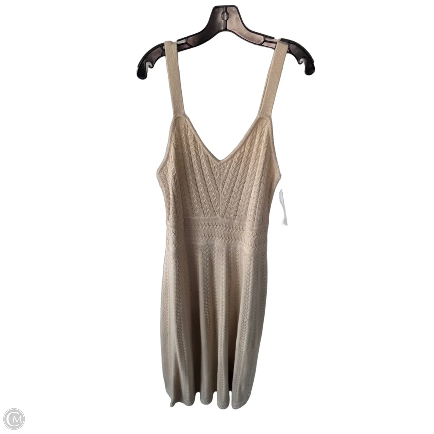 Dress Sweater By Ryegrass In Tan, Size: Xxl