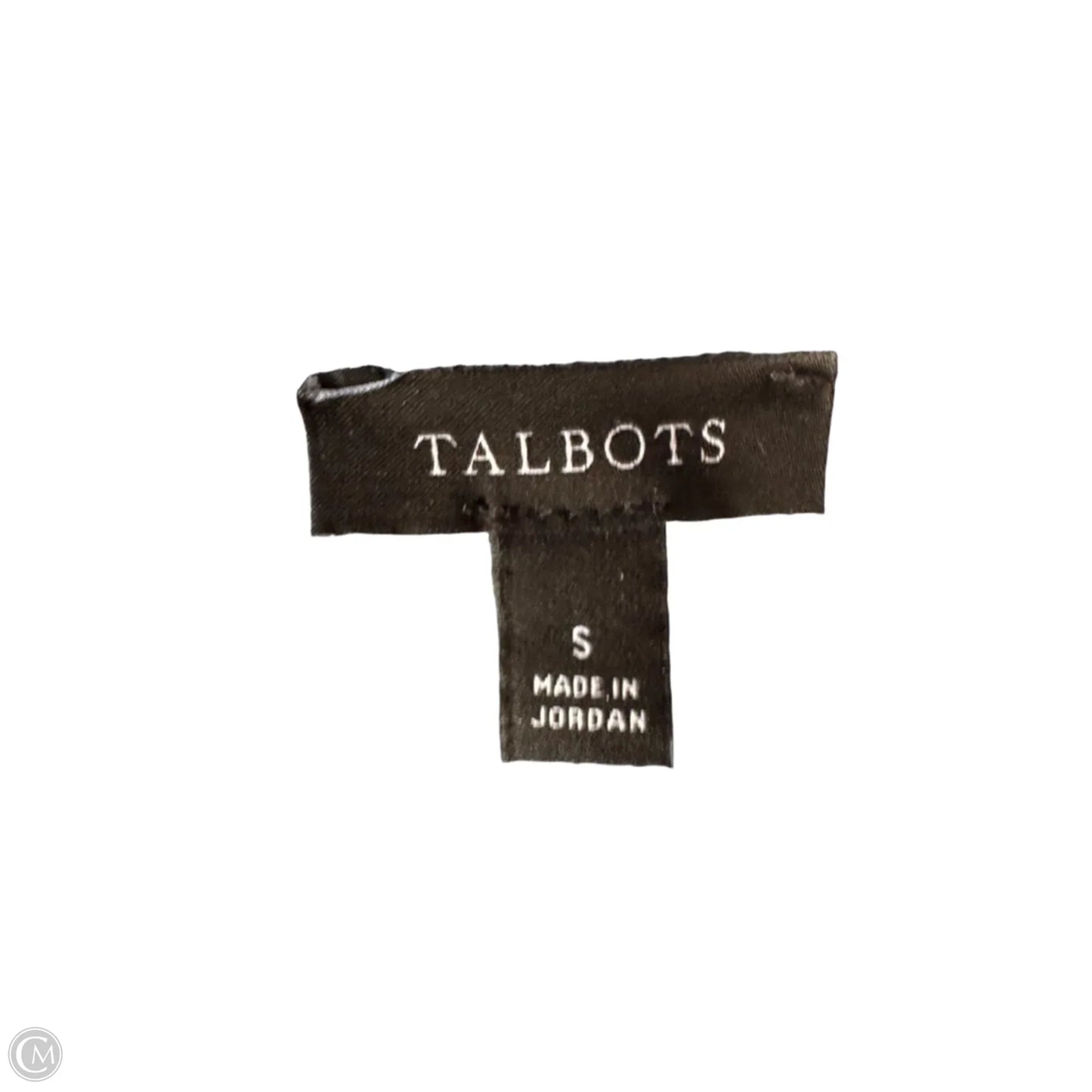 Sweater Cardigan By Talbots In Blue, Size: S