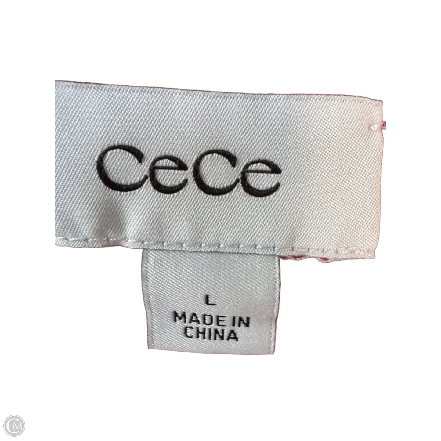 Sweater Cardigan By Cece In Red, Size: L
