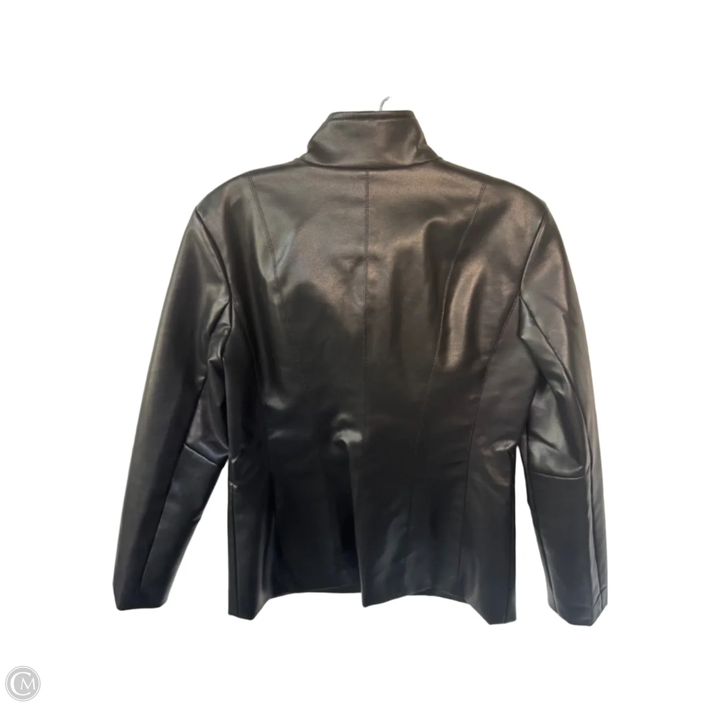 Jacket Moto By Cole-haan In Black, Size: Xs