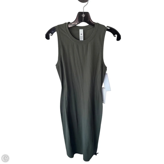 Athletic Dress By Lululemon In Green, Size: S