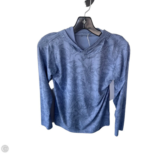 Athletic Top Long Sleeve Hoodie By Patagonia In Blue, Size: Xs