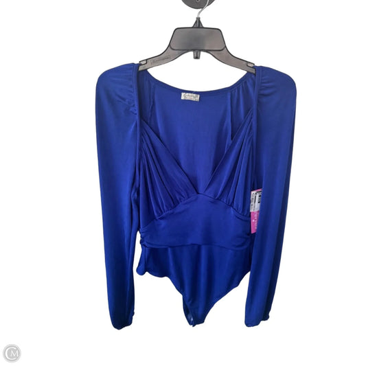 Bodysuit By Free People In Blue, Size: L