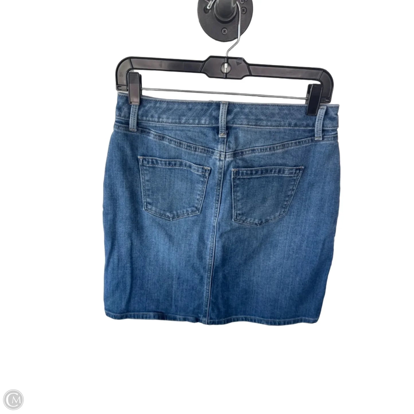 Skirt Mini & Short By Talbots In Blue Denim, Size: 2p