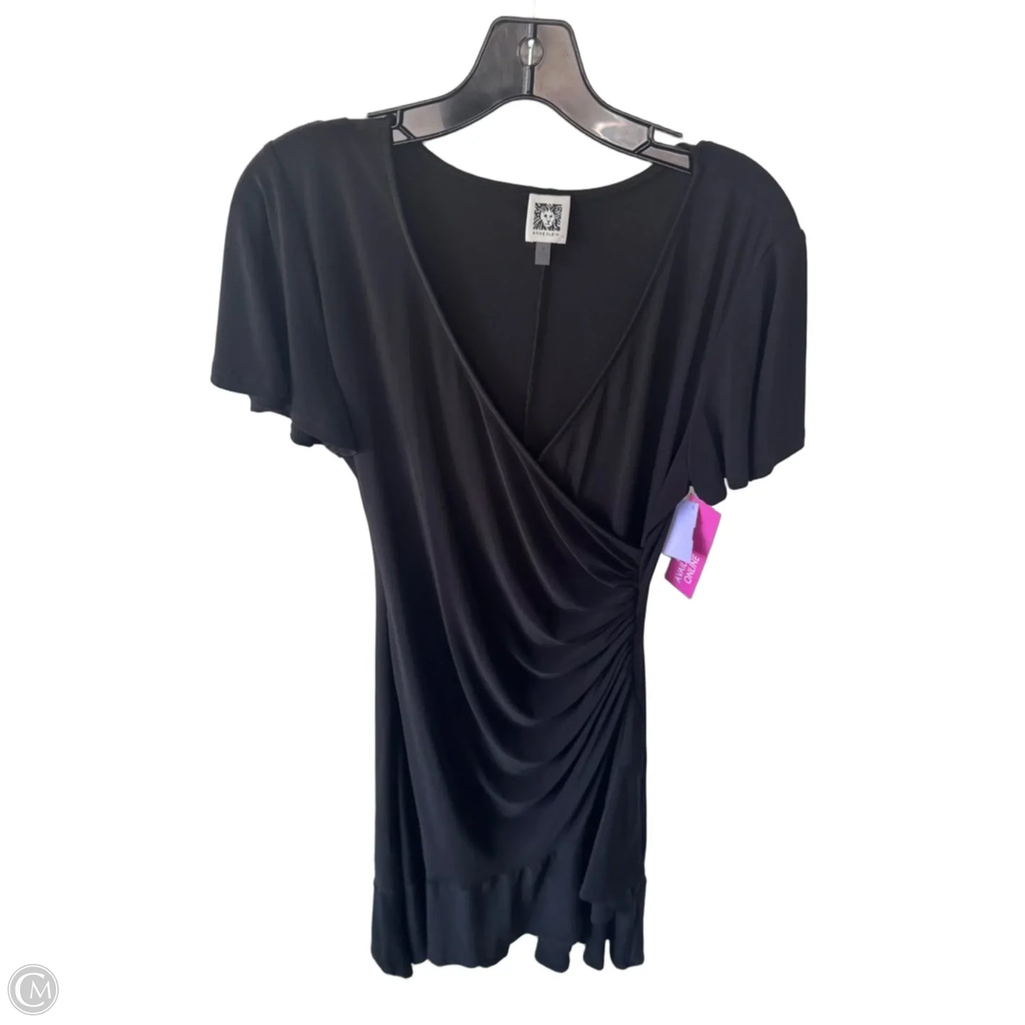Dress Party Short By Anne Klein In Black, Size: S