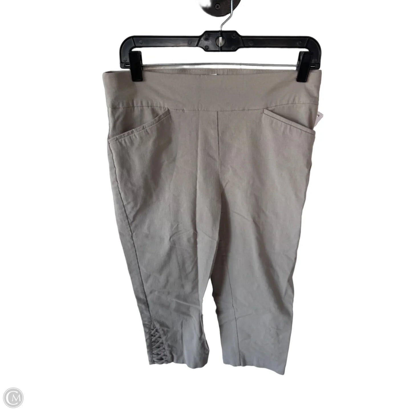 Capris By Chicos In Tan, Size: 8