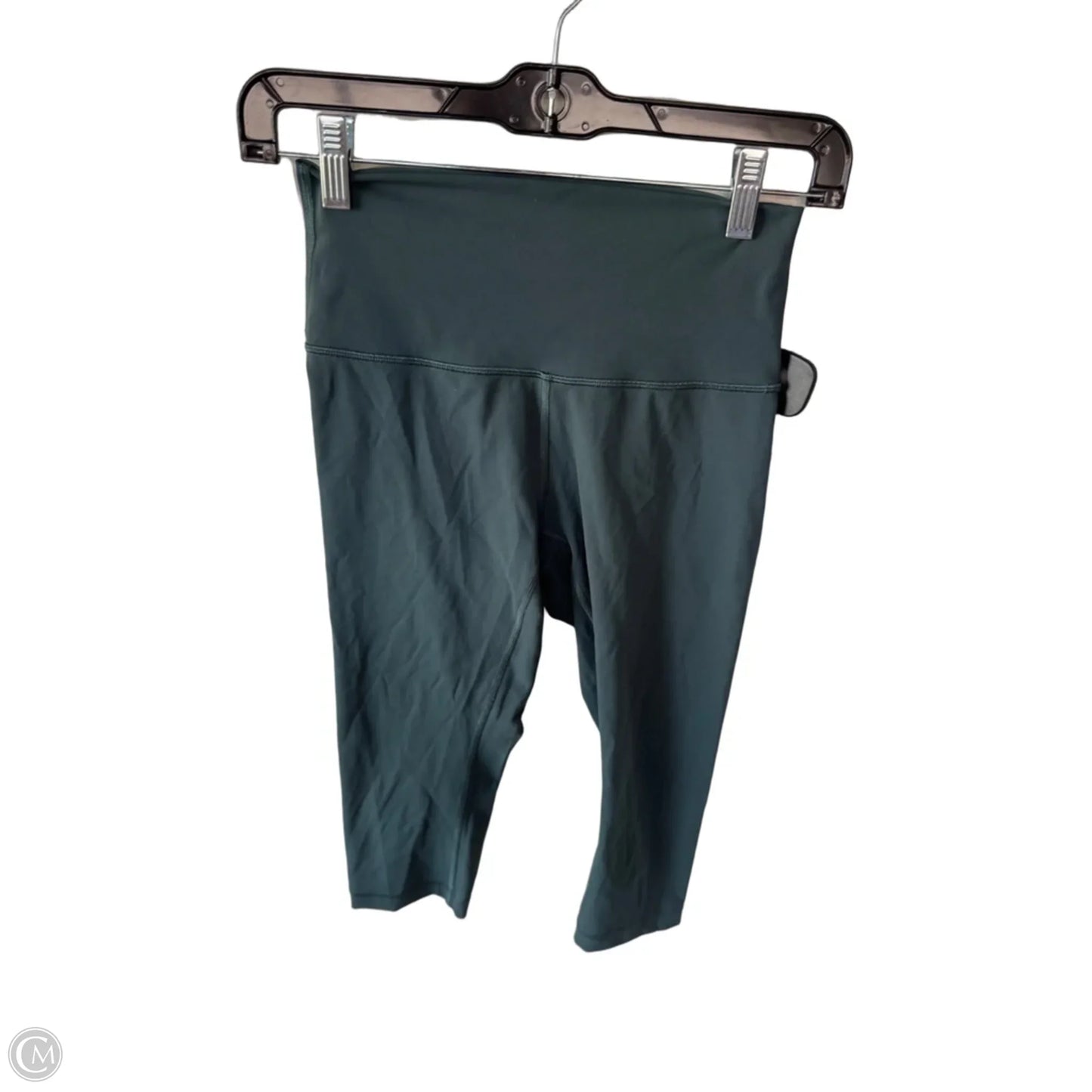 Athletic Leggings Capris By Lululemon In Green, Size: 4