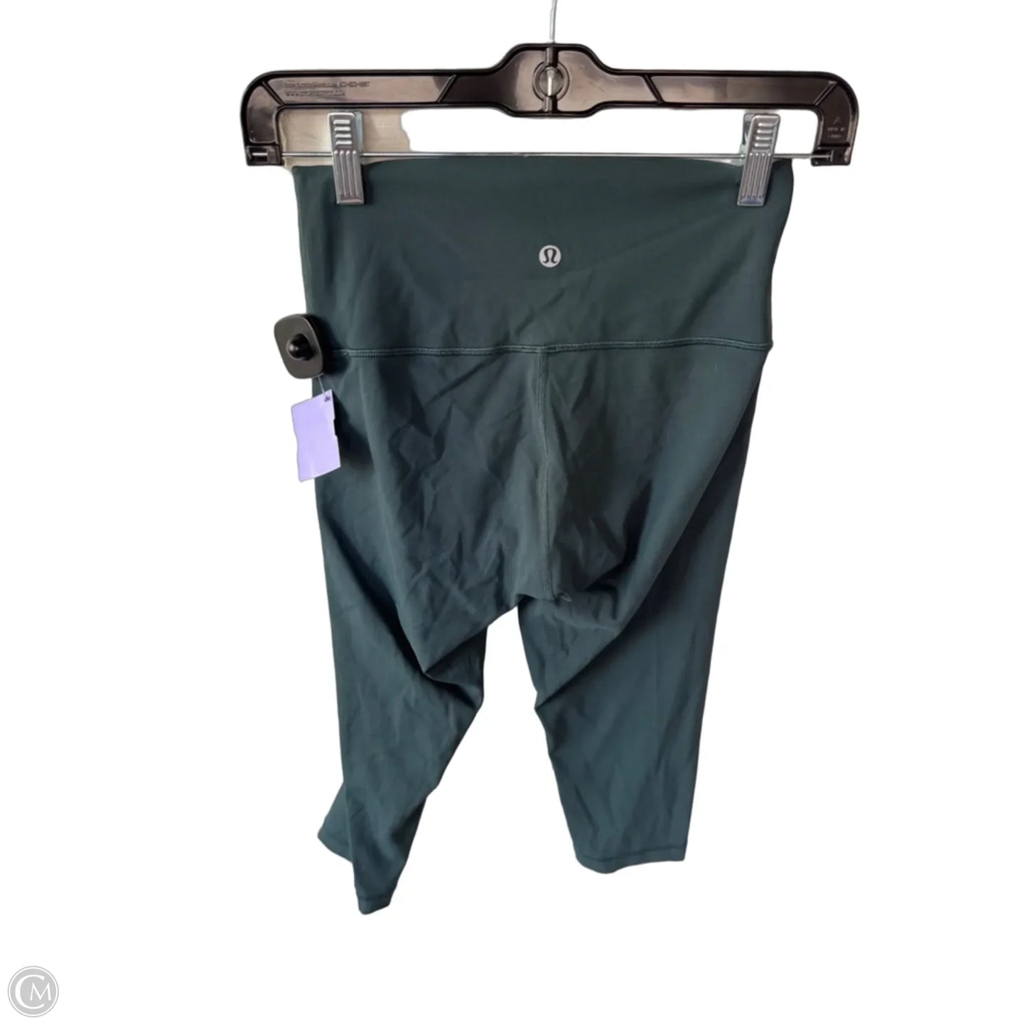 Athletic Leggings Capris By Lululemon In Green, Size: 4