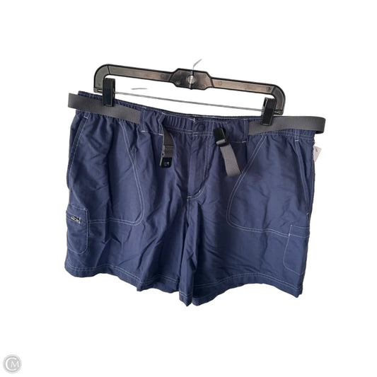 Athletic Shorts By Columbia In Blue & Grey, Size: 16