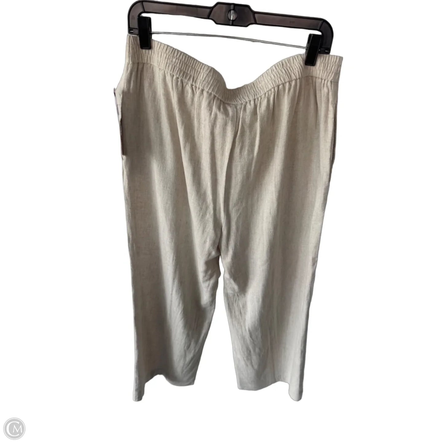 Pants Linen By Chicos In Tan, Size: 12