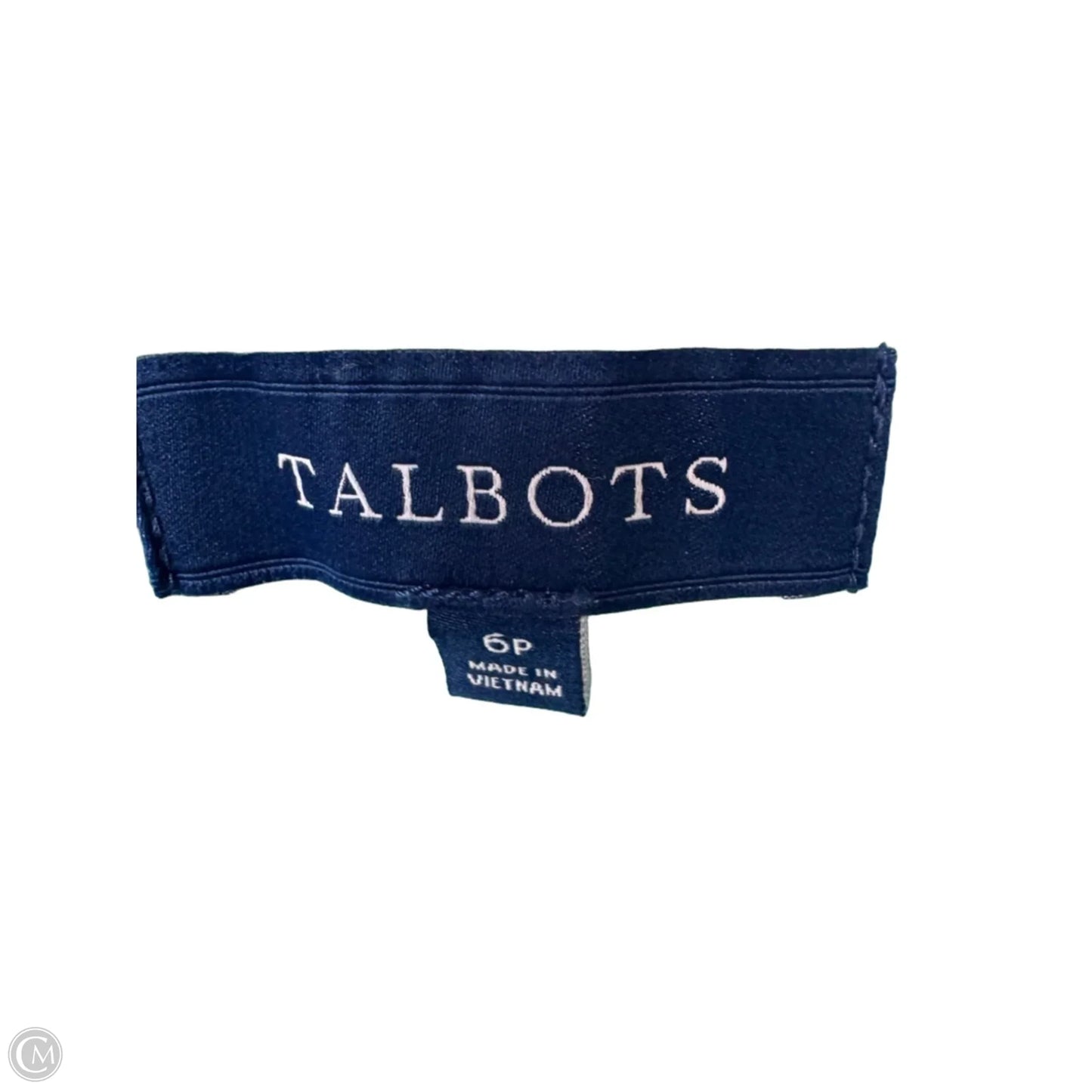 Capris By Talbots In Blue Denim, Size: 6p