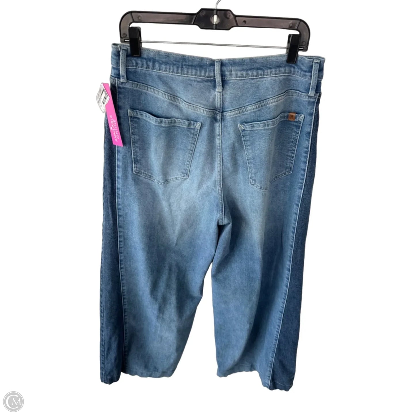 Jeans Wide Leg By Jessica Simpson In Blue Denim, Size: 10