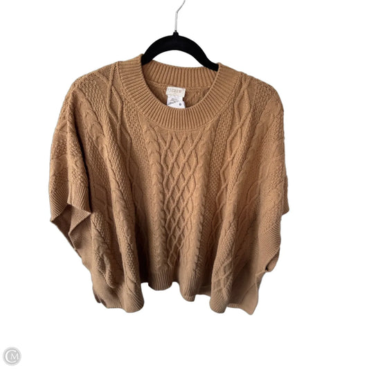 Poncho By J. Crew In Tan, Size: Osfm