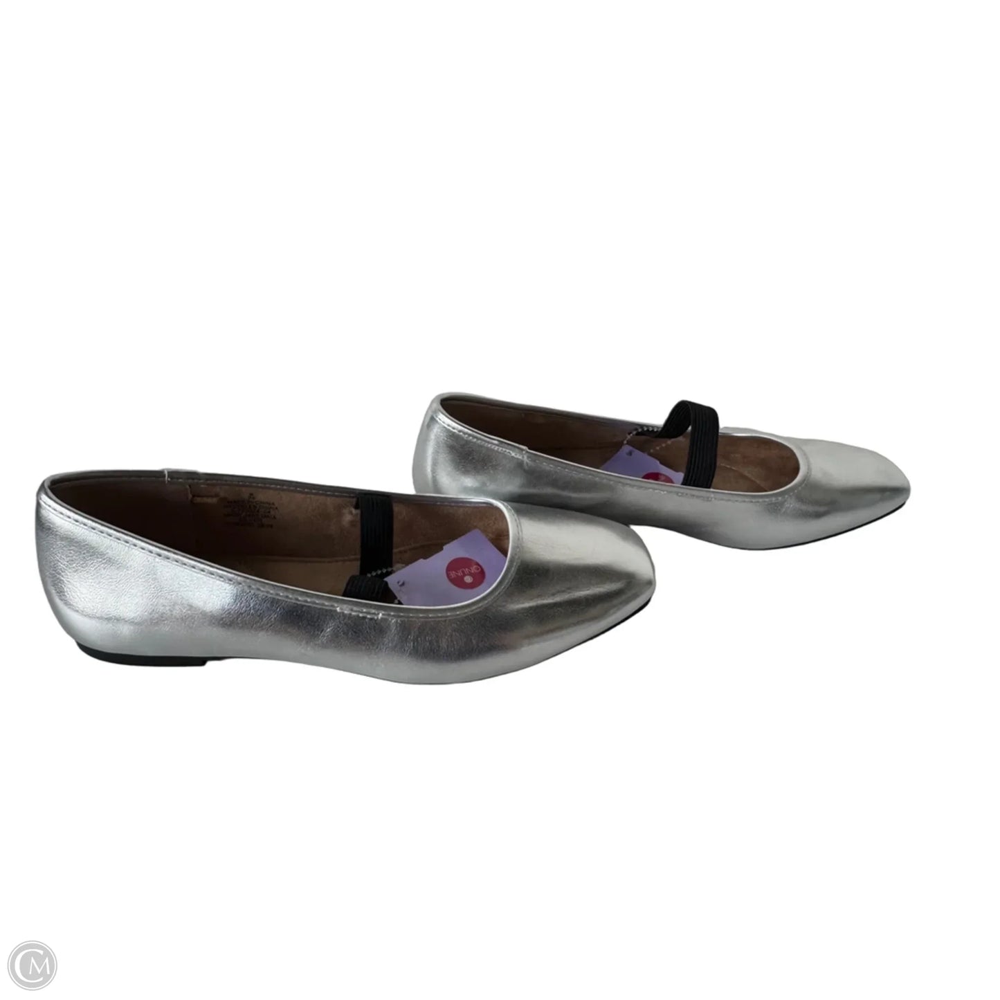 Shoes Flats By Old Navy In Silver, Size: 8