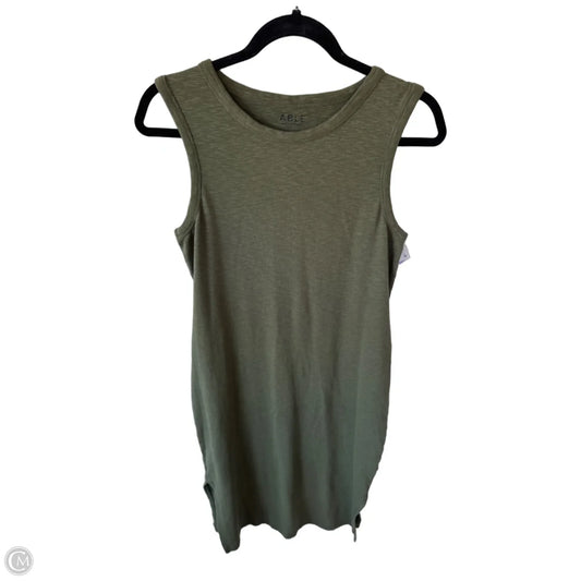 Dress Casual Midi By Able In Green, Size: M