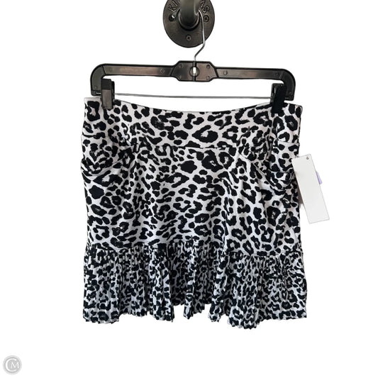 Athletic Skort By Tail In Black & White, Size: 4