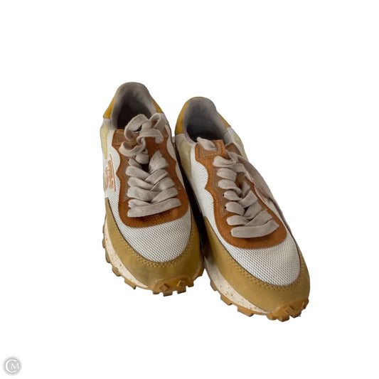 Shoes Sneakers By Circus By Sam Edelman In Tan & Yellow, Size: 7