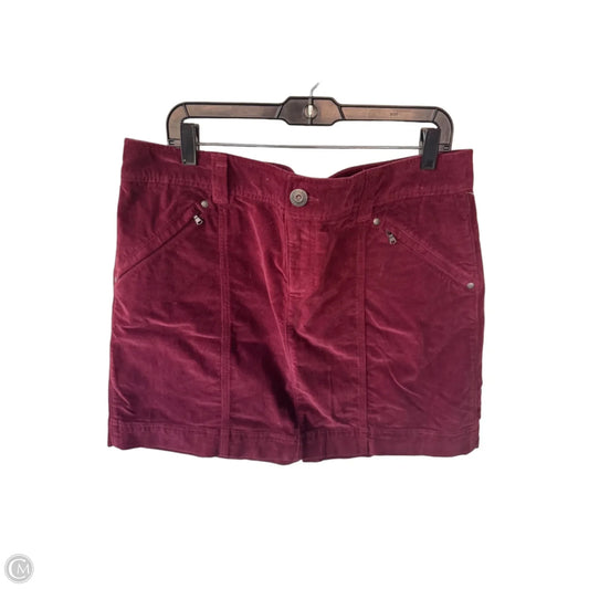 Skirt Mini & Short By Athleta In Red, Size: 16
