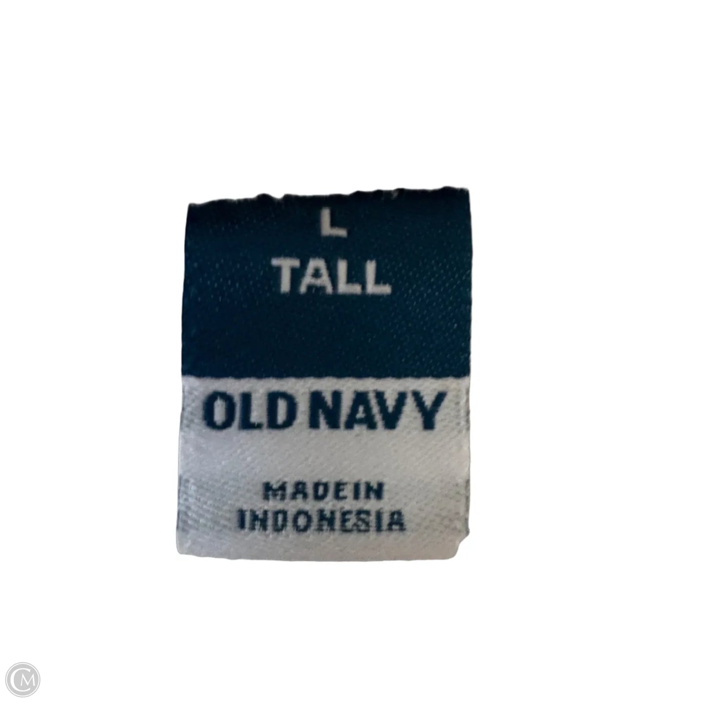 Top Short Sleeve By Old Navy In White, Size: L