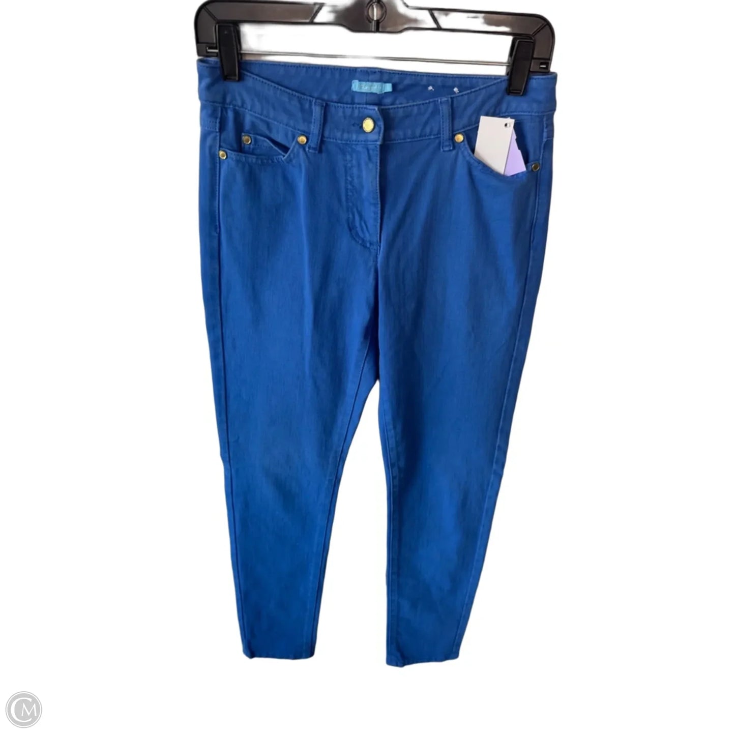 Jeans Straight By J Mclaughlin In Blue Denim, Size: 2