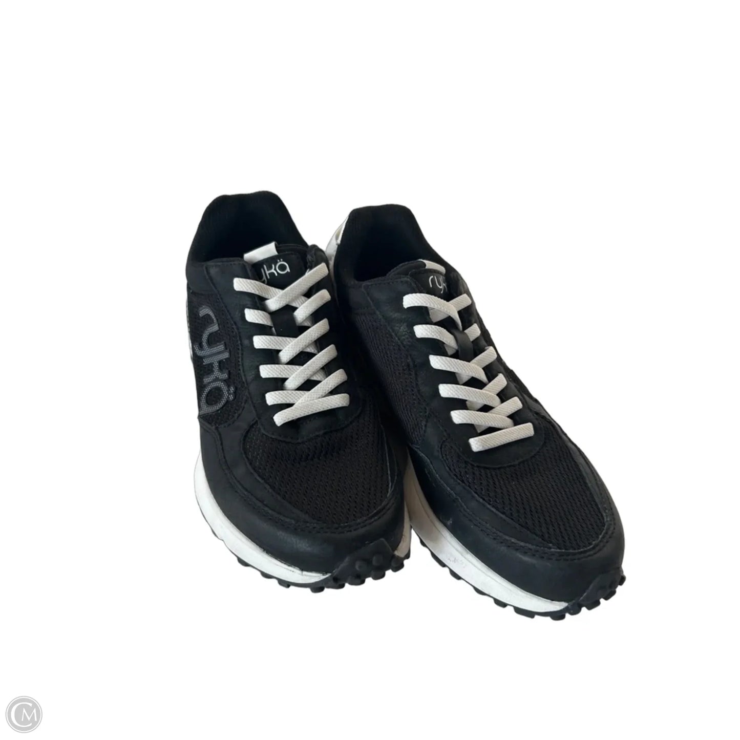 Shoes Athletic By Ryka In Black & White, Size: 8.5