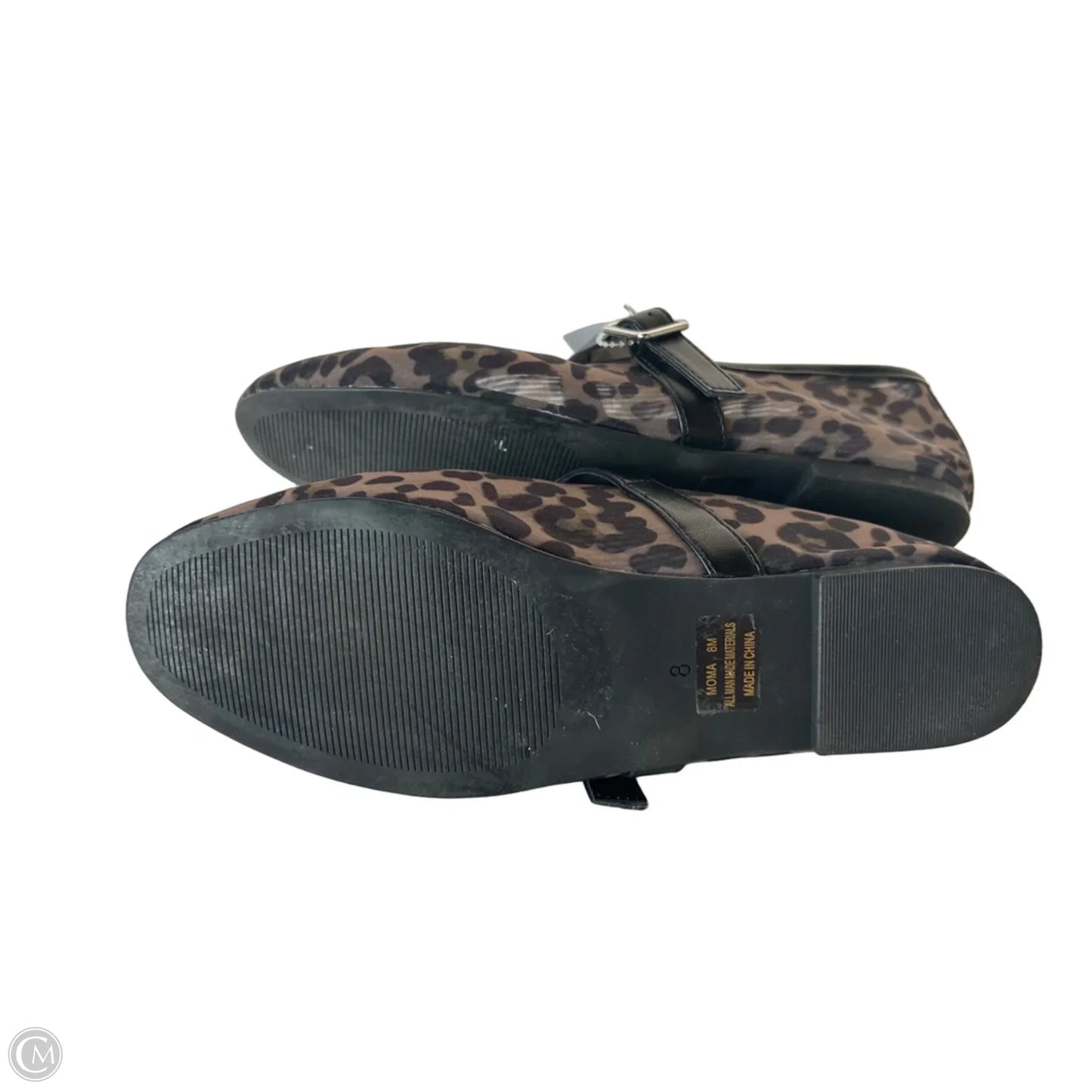 Shoes Flats By Cmc In Animal Print, Size: 8