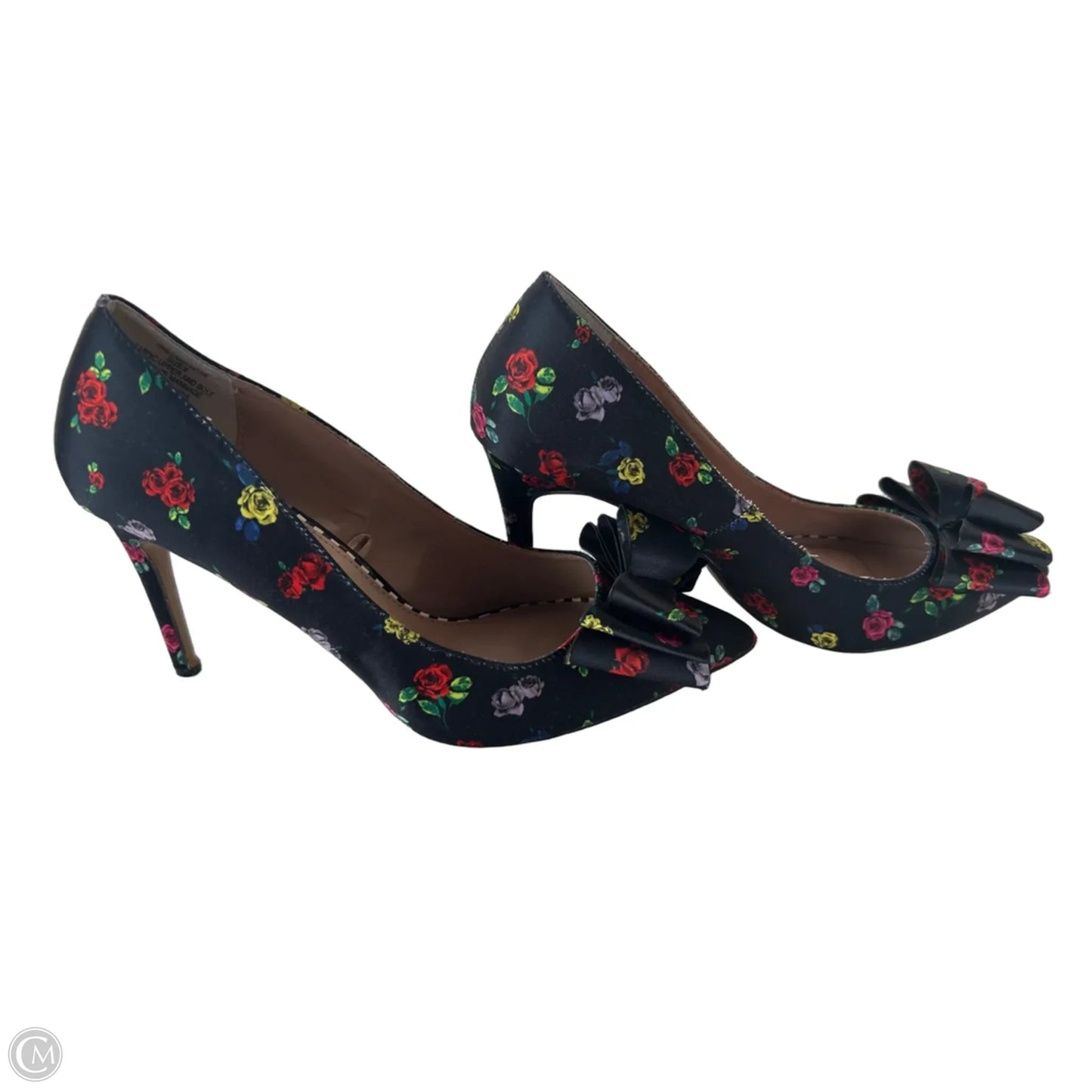 Shoes Heels Stiletto By Betsey Johnson In Floral Print, Size: 9