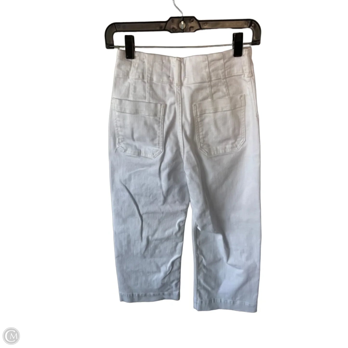 Jeans Wide Leg By Maeve In White Denim, Size: 2