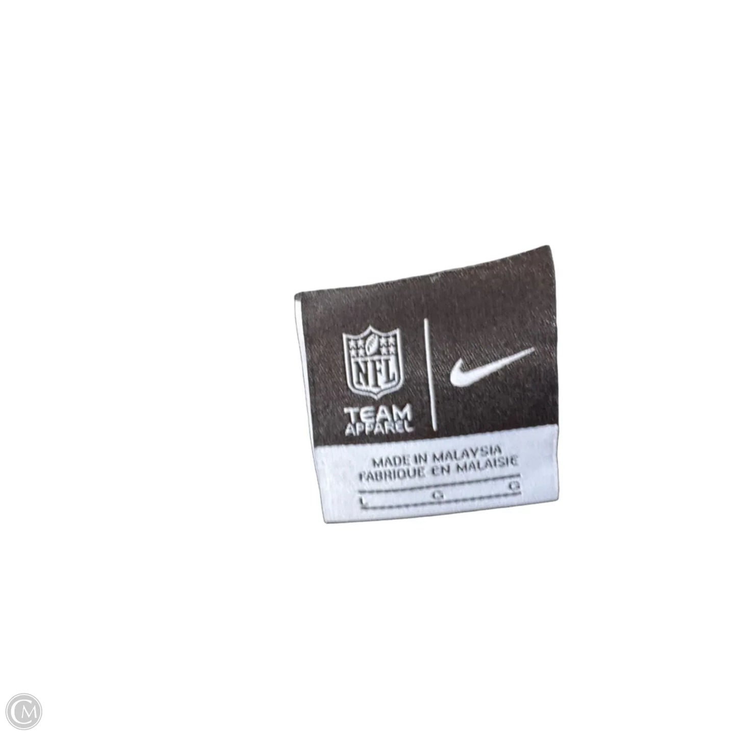 Top Long Sleeve By Nfl In Blue & Grey, Size: L