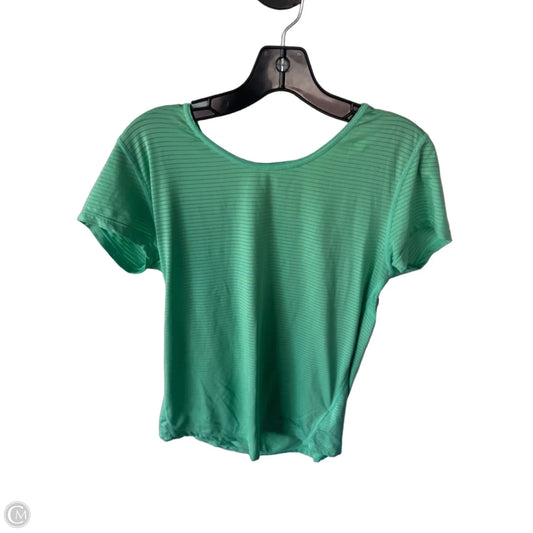 Athletic Top Short Sleeve By Marmot In Green, Size: M