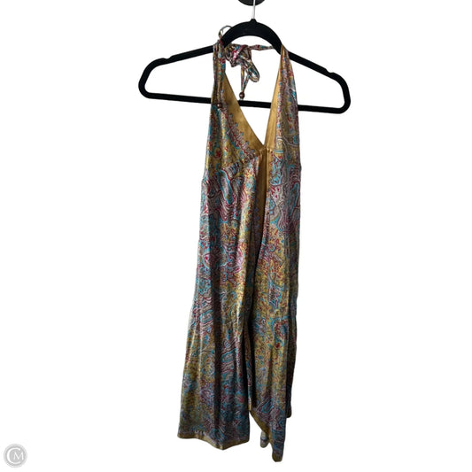 Dress Casual Midi By Sundance In Red & Yellow, Size: Xs